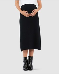 Ripe Maternity - A-Line Knit Skirt