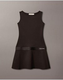 Calvin Klein Jeans - Girls Logo Tape Punto Dress