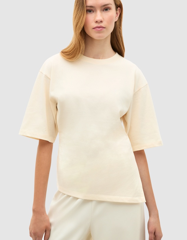 Seed Heritage - Waisted Asymmetrical Hem Tee