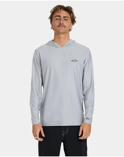 Billabong - Mens Shoreline Loose Fit Hooded Long Sleeve Rashguard