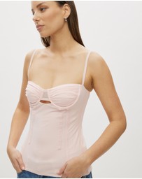 Lover - Clara Bustier Mesh Top