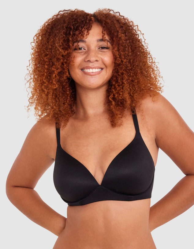 Bras N Things - Body Bliss Contour Wirefree Bra - Black
