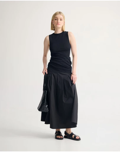 Oxford - Jess Cotton Maxi Skirt