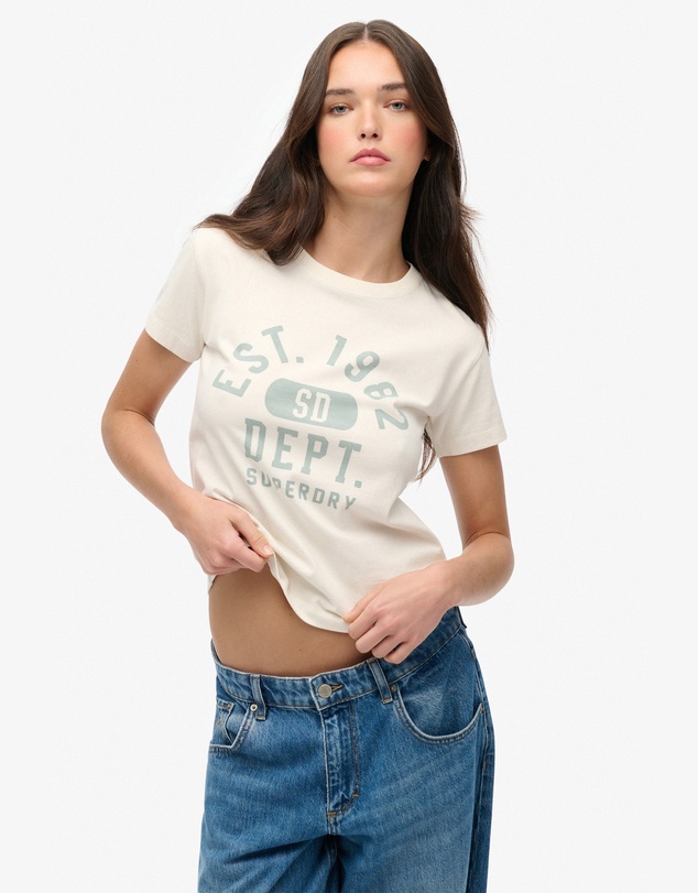 Superdry - Athletic Graphic Fitted Slim Fit Tee