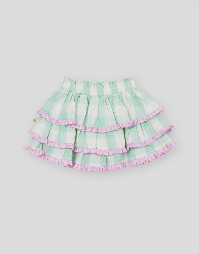 Goldie + Ace - Gingham Rara Skirt - Babies-Kids