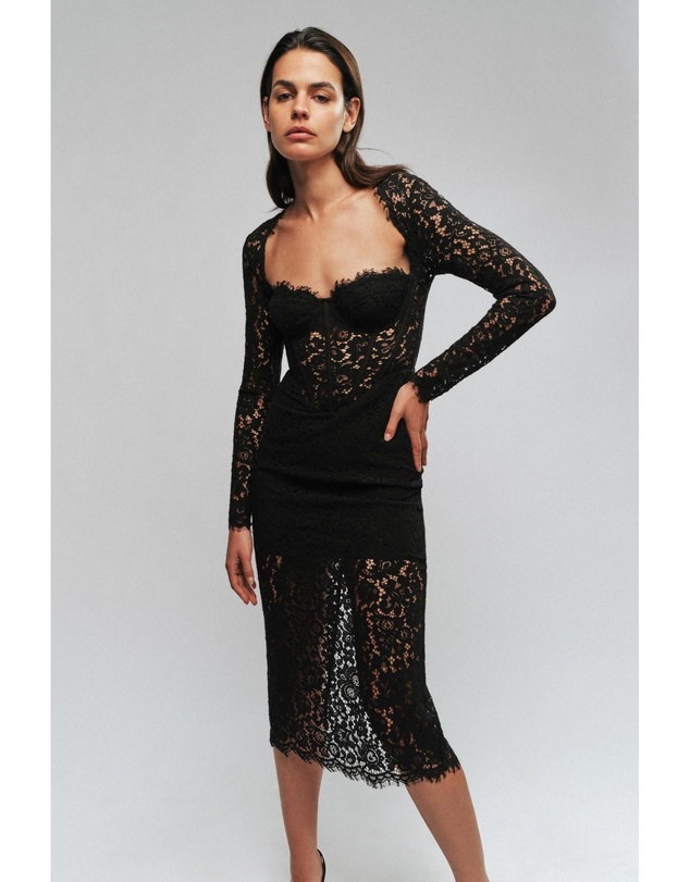 Bardot - Clarissa Corset Midi Dress