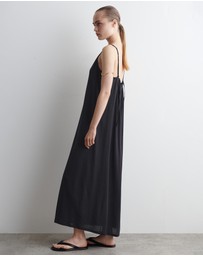 COS - Square-Neck Strappy Jersey Dress