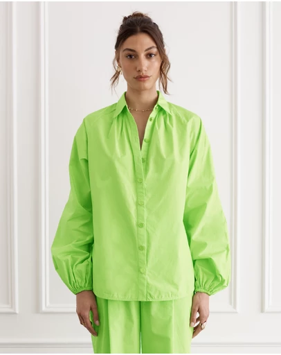 Heaven Australia - Verde Lucile Blouse