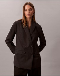 Calvin Klein - Houndstooth Blazer