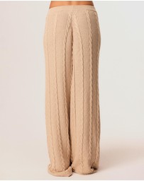 SNDYS - Cici Cable Knit Pants
