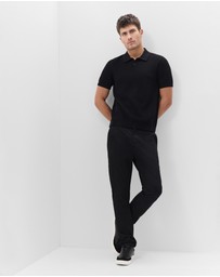 UNISON - Textured Knit Polo
