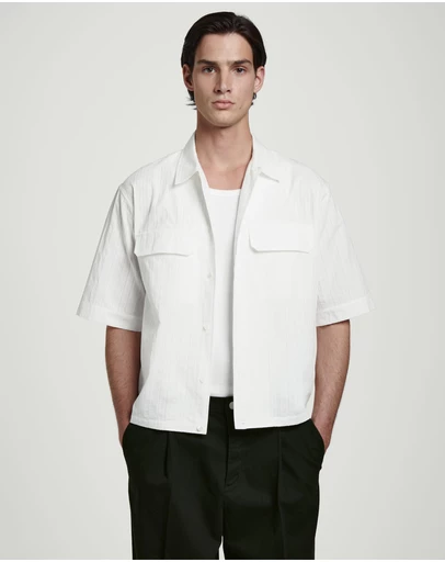 COS - Relaxed Flap-Pocket Utility Shirt