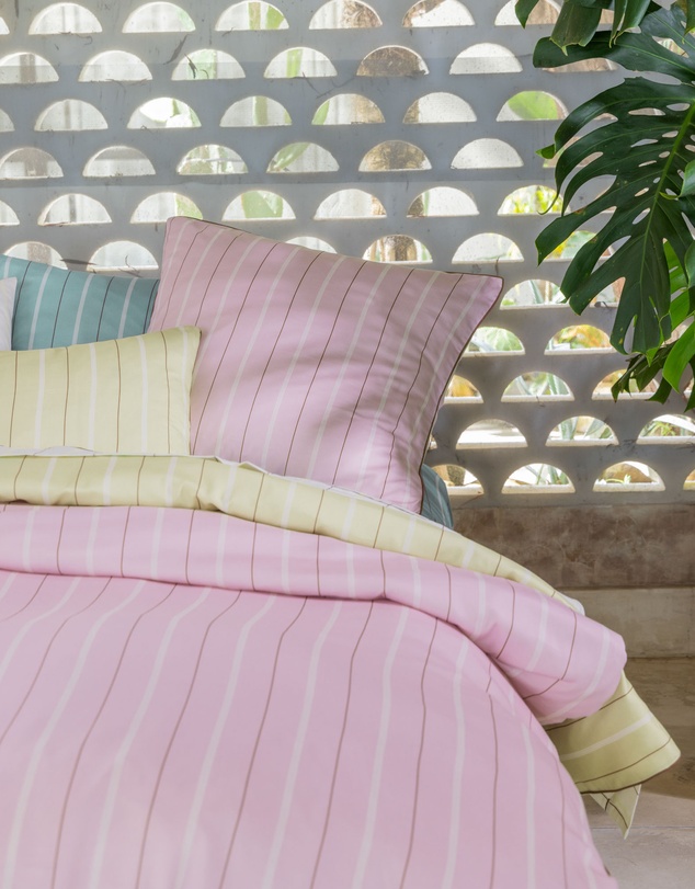 Linen House - Monday Stripe Quilt Cover Set