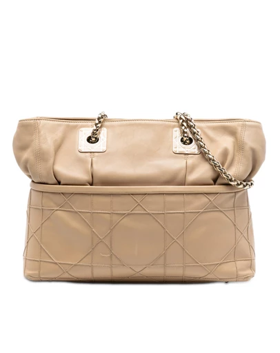 Pre-Loved by Azura Reborn - Pre-Loved Lambskin Cannage Granville Chain Tote