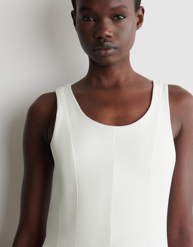 COS - Sculpted Cotton Midi Dress