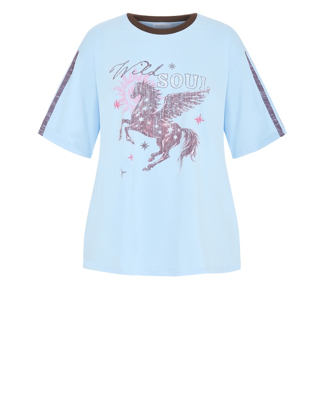 City Chic - Wild Pegasus Cotton Tee