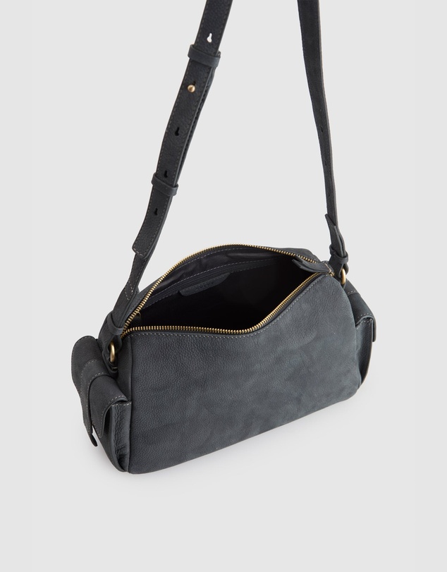 Evity - Narda Leather Pocket Crossbody Bag