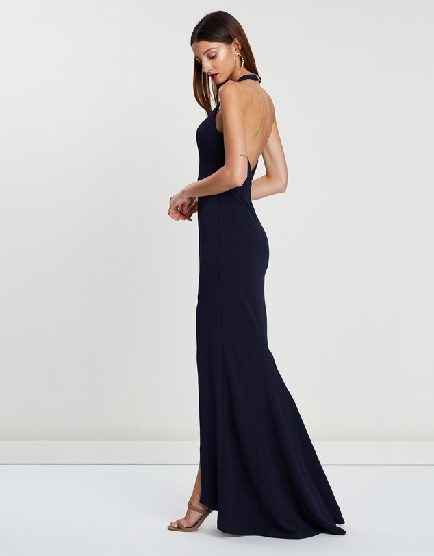 Bariano - Dreams Scoop Neck Gown