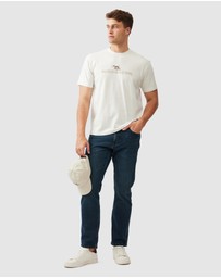 Rodd & Gunn - The Peaks Logo Tee