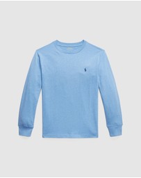 Polo Ralph Lauren - Cotton Jersey Long-Sleeve Tee - ICONIC EXCLUSIVE - Teens