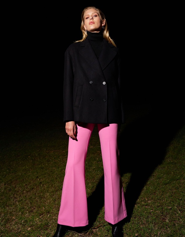 Forcast - Belmore Crepe Flared Pants