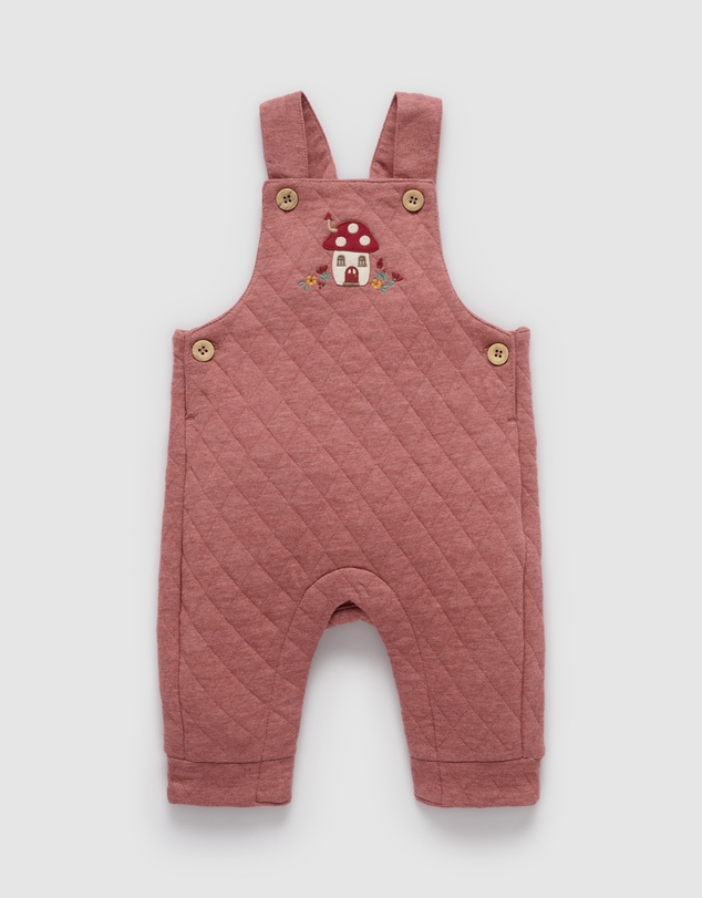 Purebaby - Quilted Overall -Kids-Babies