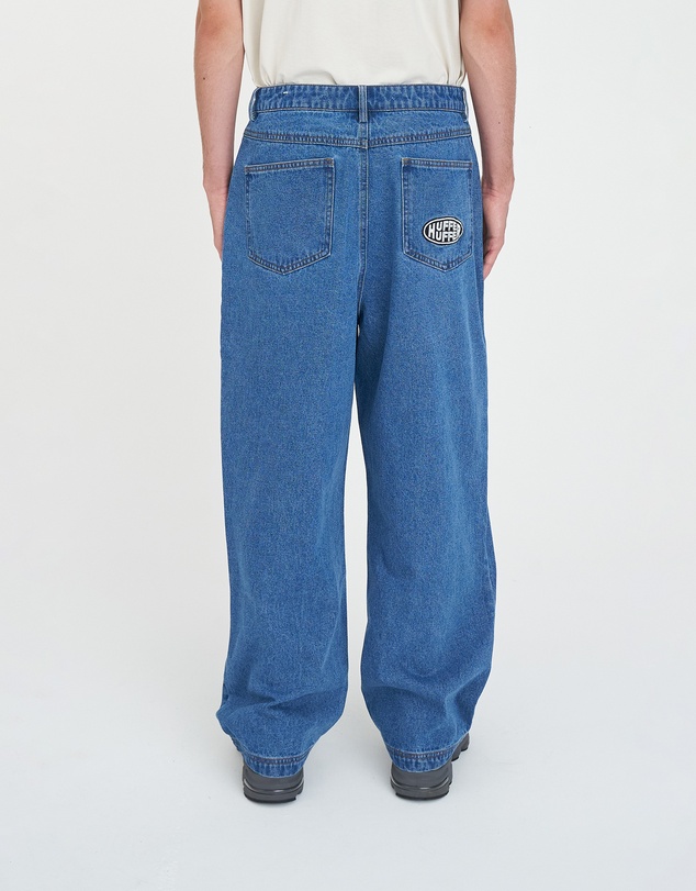 Huffer - Block Denim Jean/Rounder