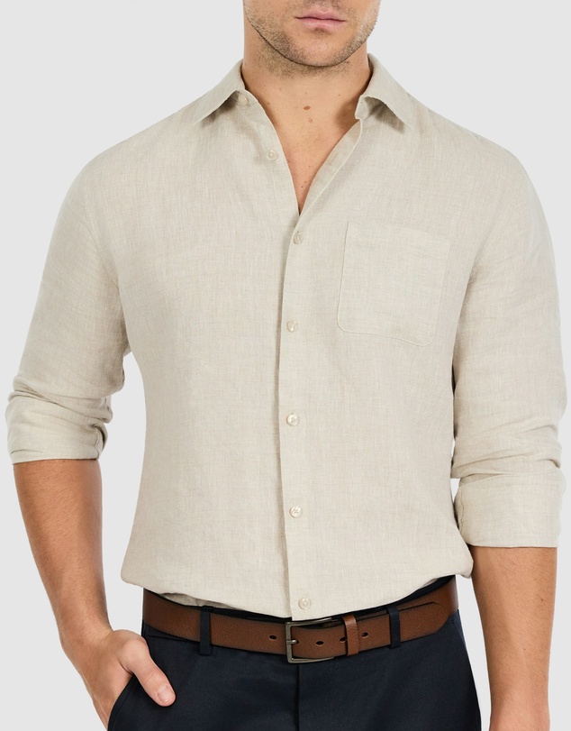 Tarocash - Hamilton Pure Linen Shirt