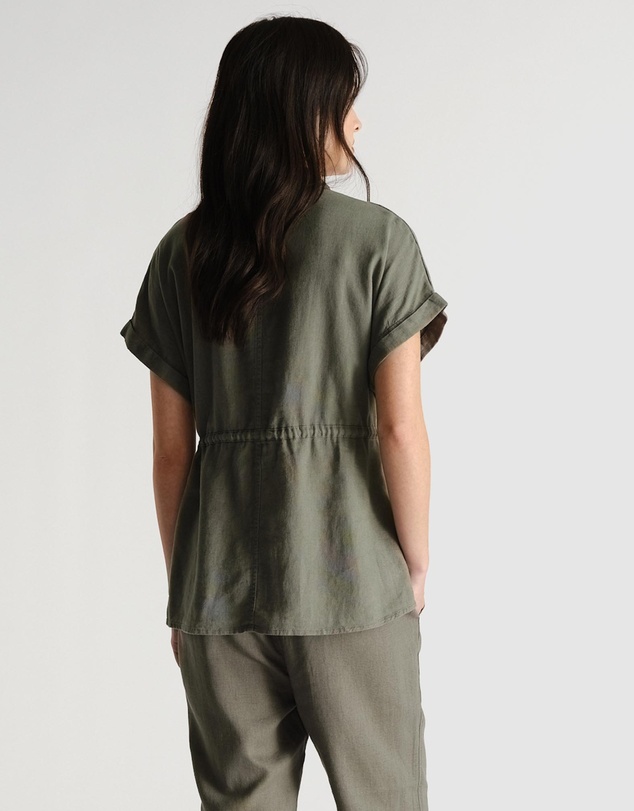 Decjuba - D-Luxe Linen Blend SS Shirt