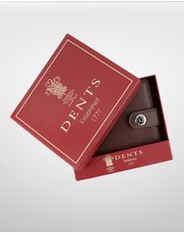 DENTS - Smooth Nappa Leather Bifold Wallet with RFID Blocking and Coin Purse