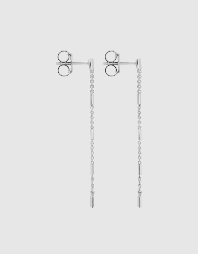 Najo - Summer Veil Silver Stud Earring