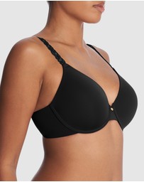 Natori - Pure Luxe Lace Strap Smooth Contour T-Shirt Bra