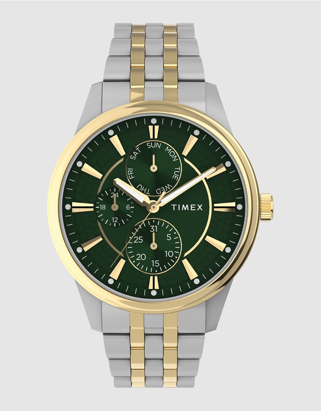 TIMEX - Chicago 45mm Stainless Steel Bracelet Watch
