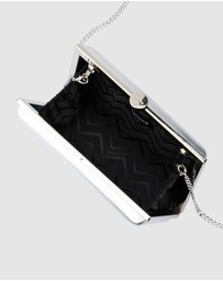 Olga Berg - Lucy Metallic Clutch