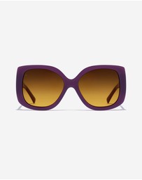 Hawkers Co - Hawkers - Fervor - grape purple tobacco  Sunglasses for Men and Women UV400