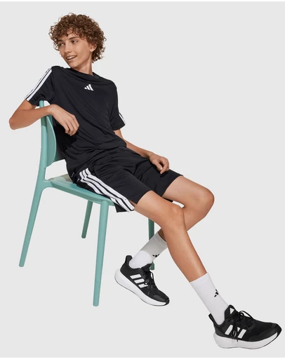 adidas Sportswear - Train Essentials 3-Stripes Tee - Teens