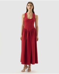 ROAME. - Lucy Rib Maxi Dress