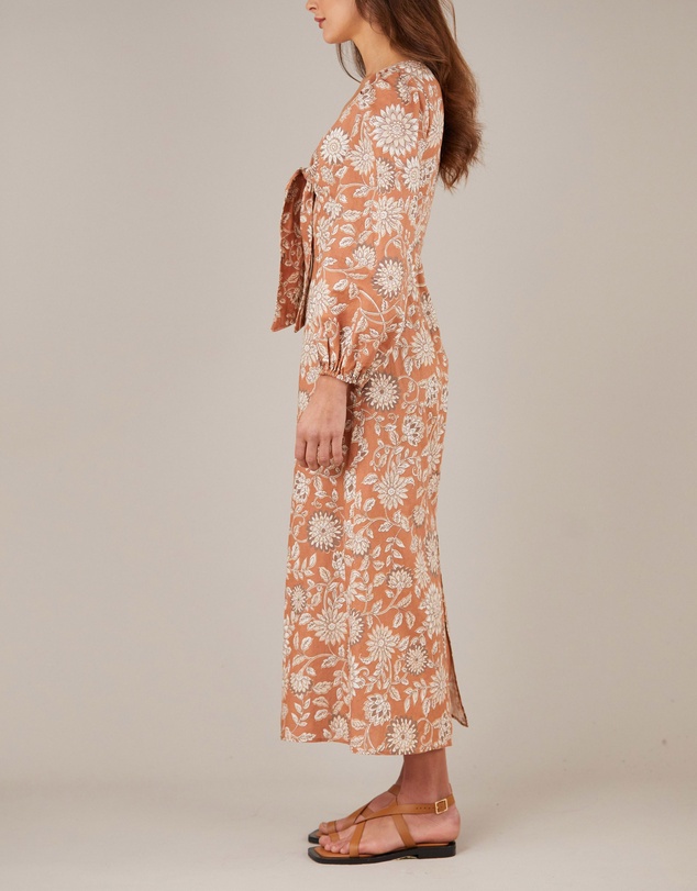 Amelius - Folklore Linen Dress