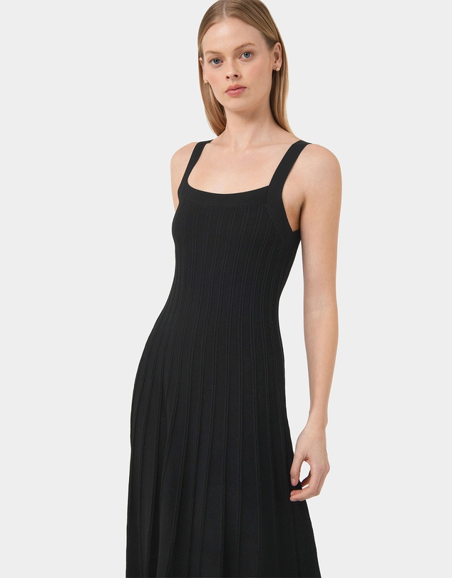 Forcast - Jolie Square Neck Knit Dress