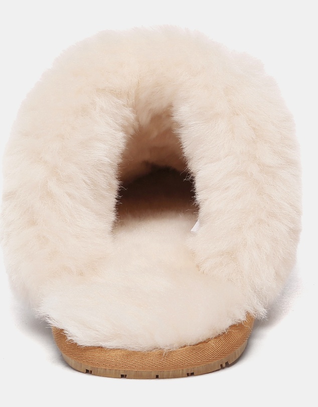 EVERAU - EverAU Ugg Rosa Slipper Suede Cow Suede Upper House Shoes