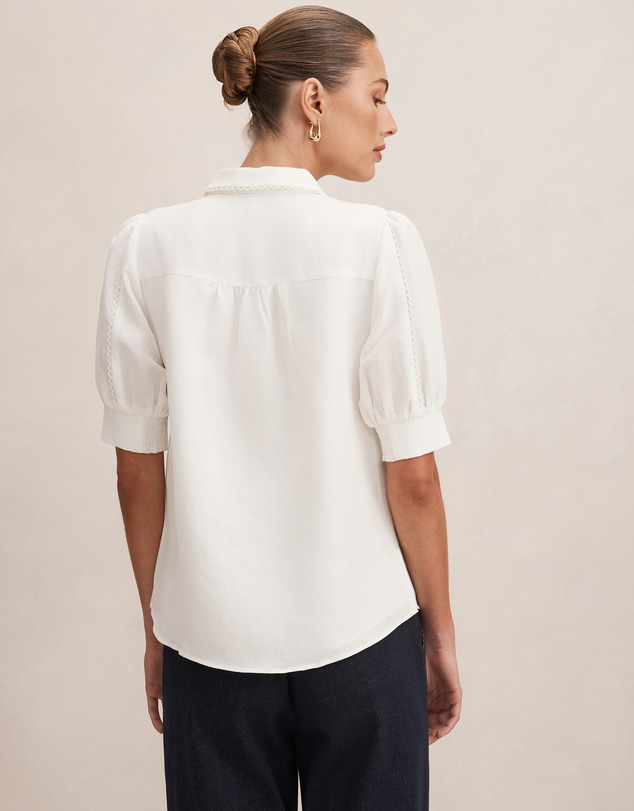 Forever New - Finley Trim Detail Blouse