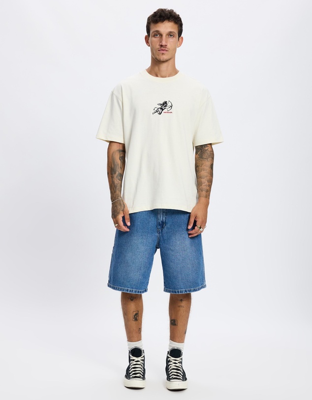 Worship - Cherub Heavyweight Embroidered Tee