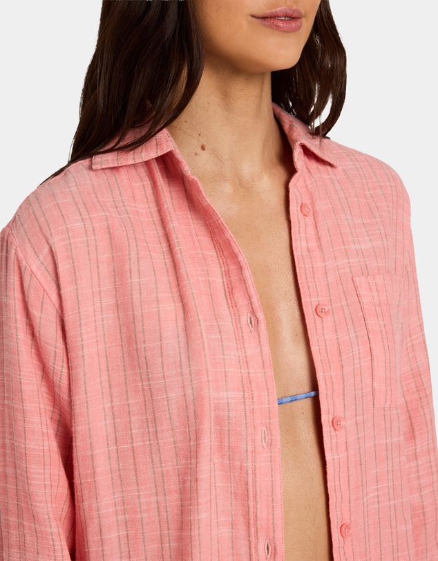 Billabong - Womens Wanderer Stripe Long Sleeve Shirt