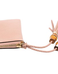 Pre-Loved by Azura Reborn - Pre-Loved Calfskin Bamboo Clutch
