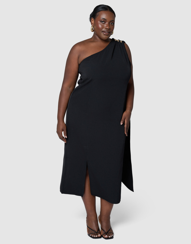 Pink Dusk by Curve Project - Veloura Midi Dress