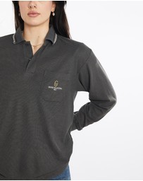 Vintage by The Real Deal - Pre Loved - Vintage 90s Gianni Valentino Long Sleeve Polo Shirt