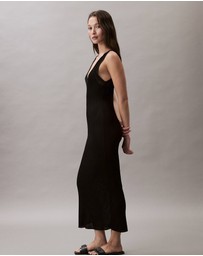 Calvin Klein - Knit Rib Sleeveless Dress