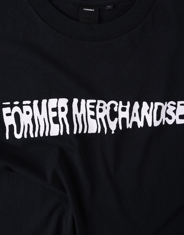 Former - Skewed T-shirt // Black