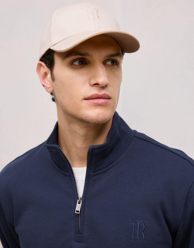 Trenery - Leo Monogram Cap in Paperbark