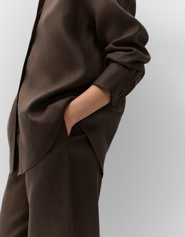 UNISON - Essential Linen Wide Leg Pant